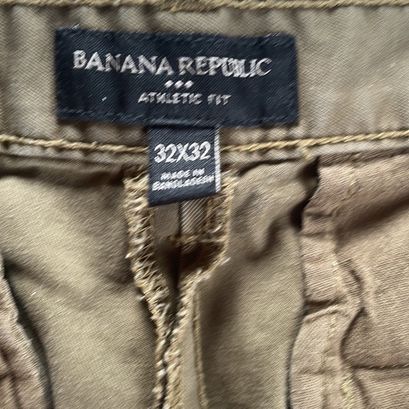 Banana Republic athletic fit chinos olive 32x32 - Picture 4 of 6
